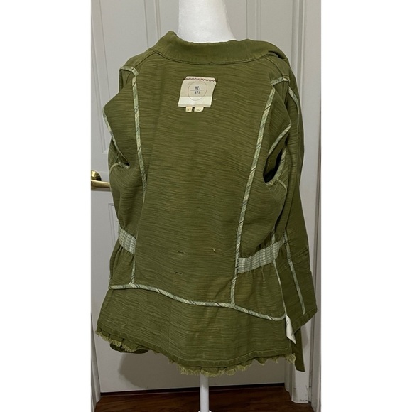 Anthropologie Women's Belted Military Style Jacket, Medium - Picture 13 of 16